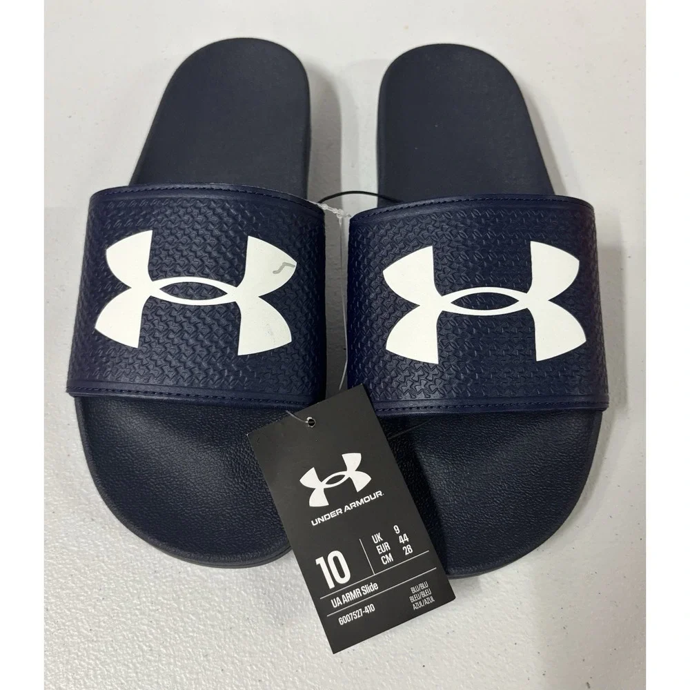 Under Armour Slide Navy Blue, US‎ Size 10